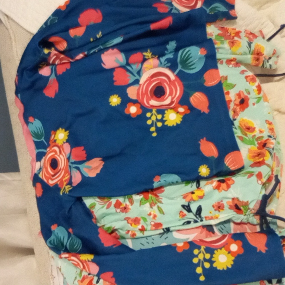 Swim wear and rash guards
